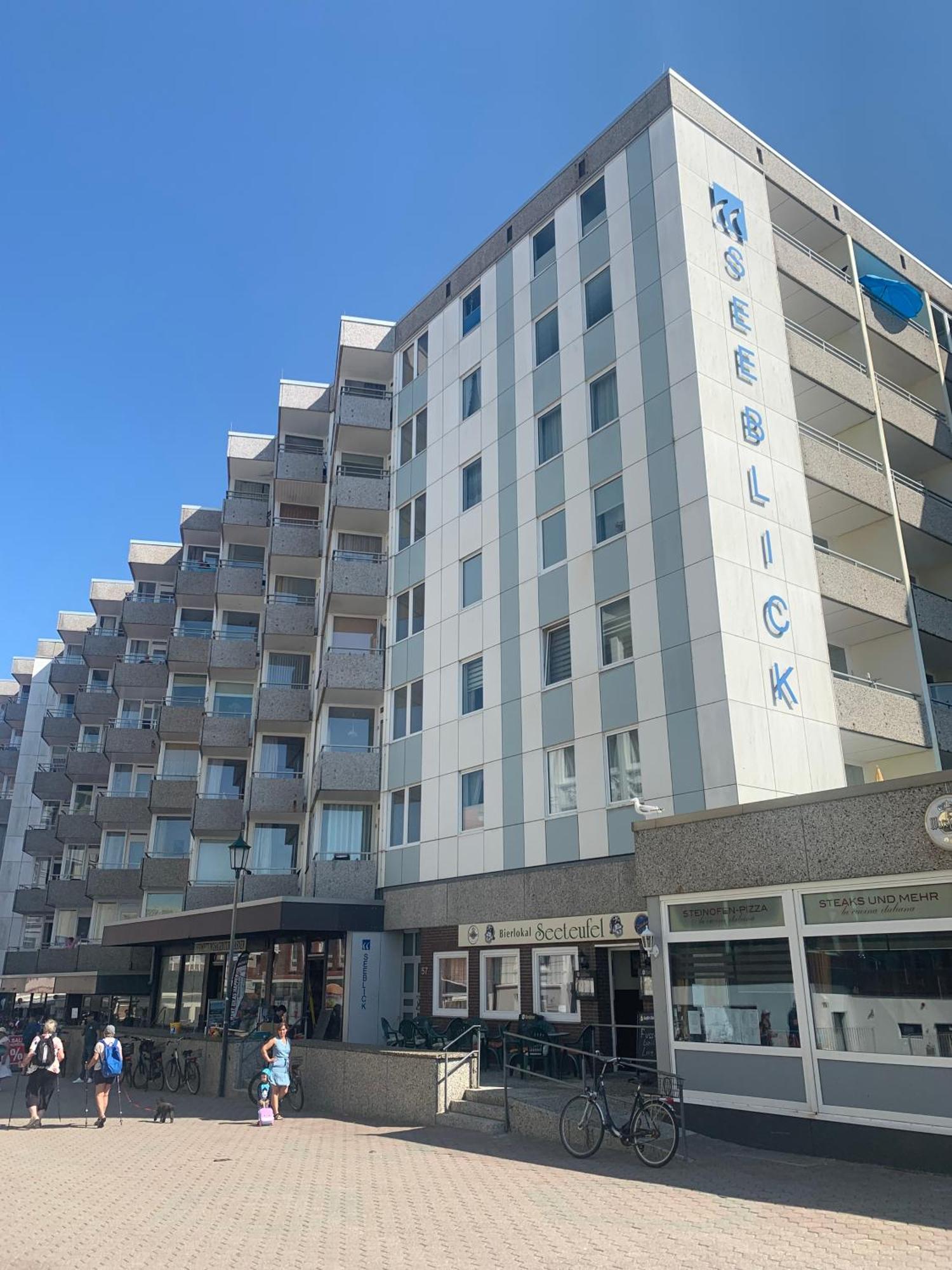 Strandblick Im Haus Seeblick Bismarckstrasse Borkum Ngoại thất bức ảnh