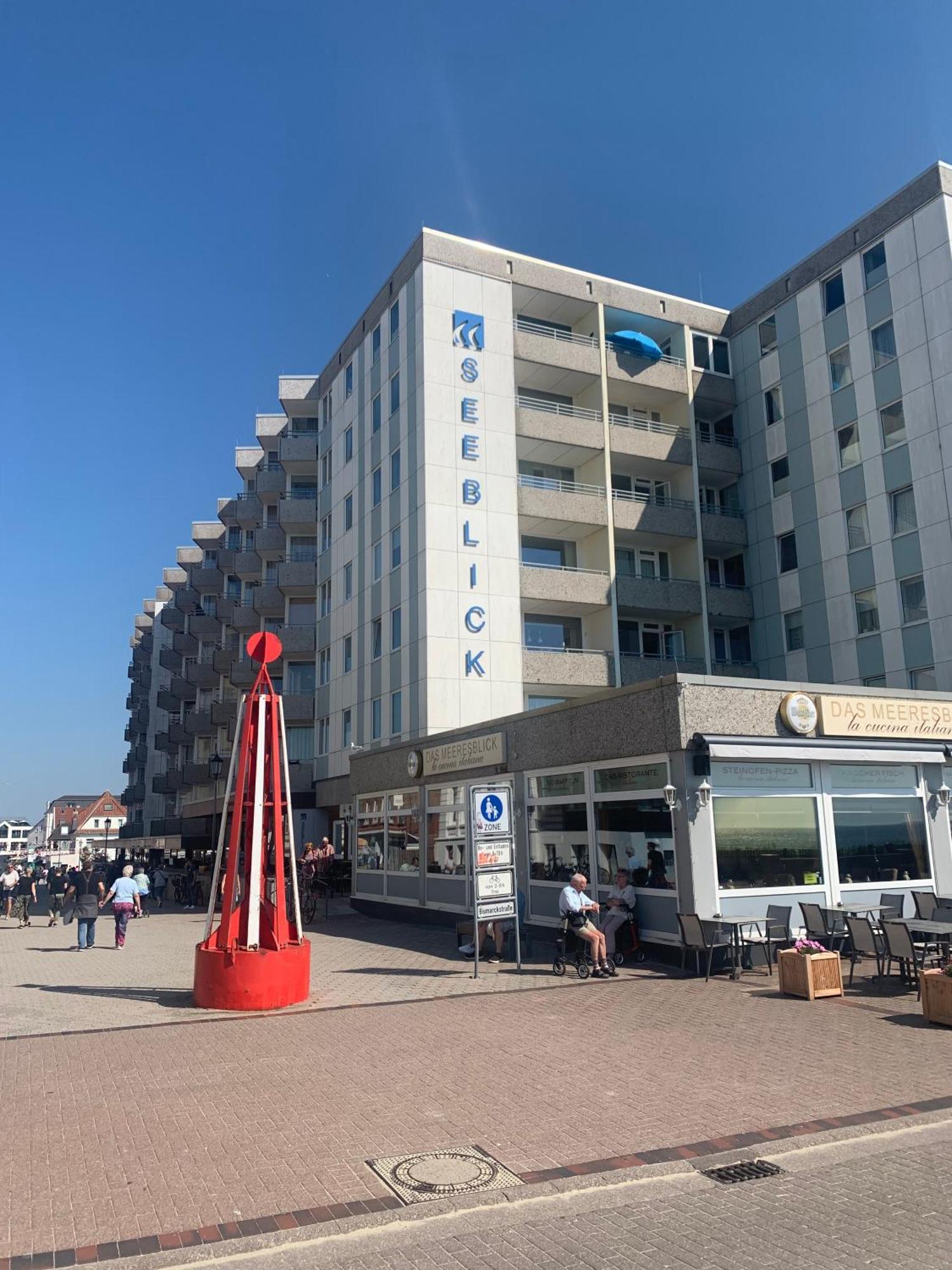 Strandblick Im Haus Seeblick Bismarckstrasse Borkum Ngoại thất bức ảnh