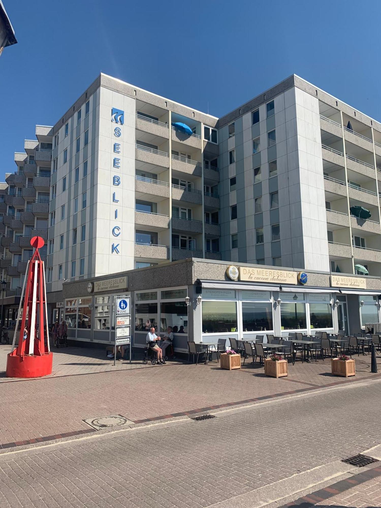 Strandblick Im Haus Seeblick Bismarckstrasse Borkum Ngoại thất bức ảnh