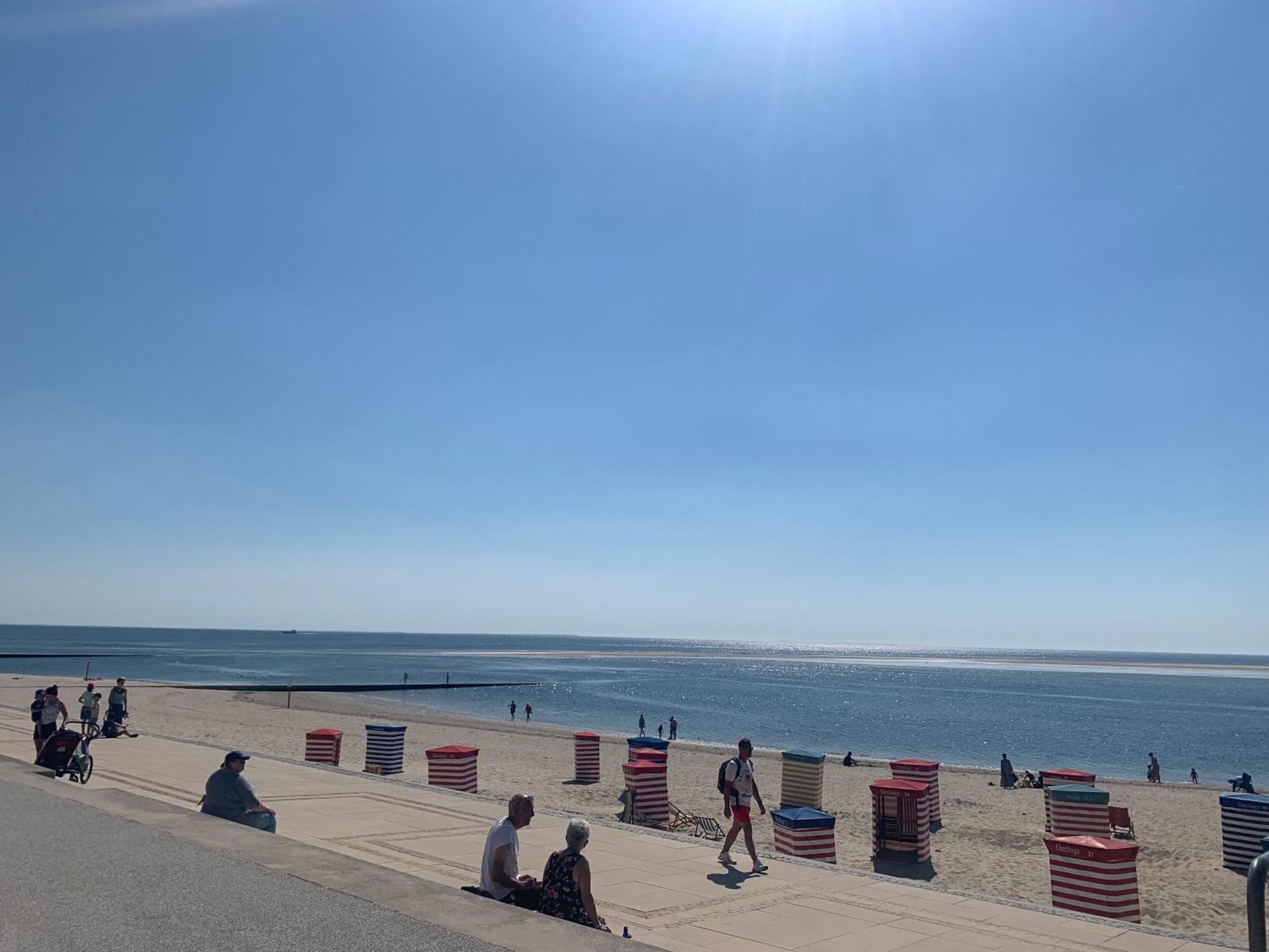 Strandblick Im Haus Seeblick Bismarckstrasse Borkum Ngoại thất bức ảnh
