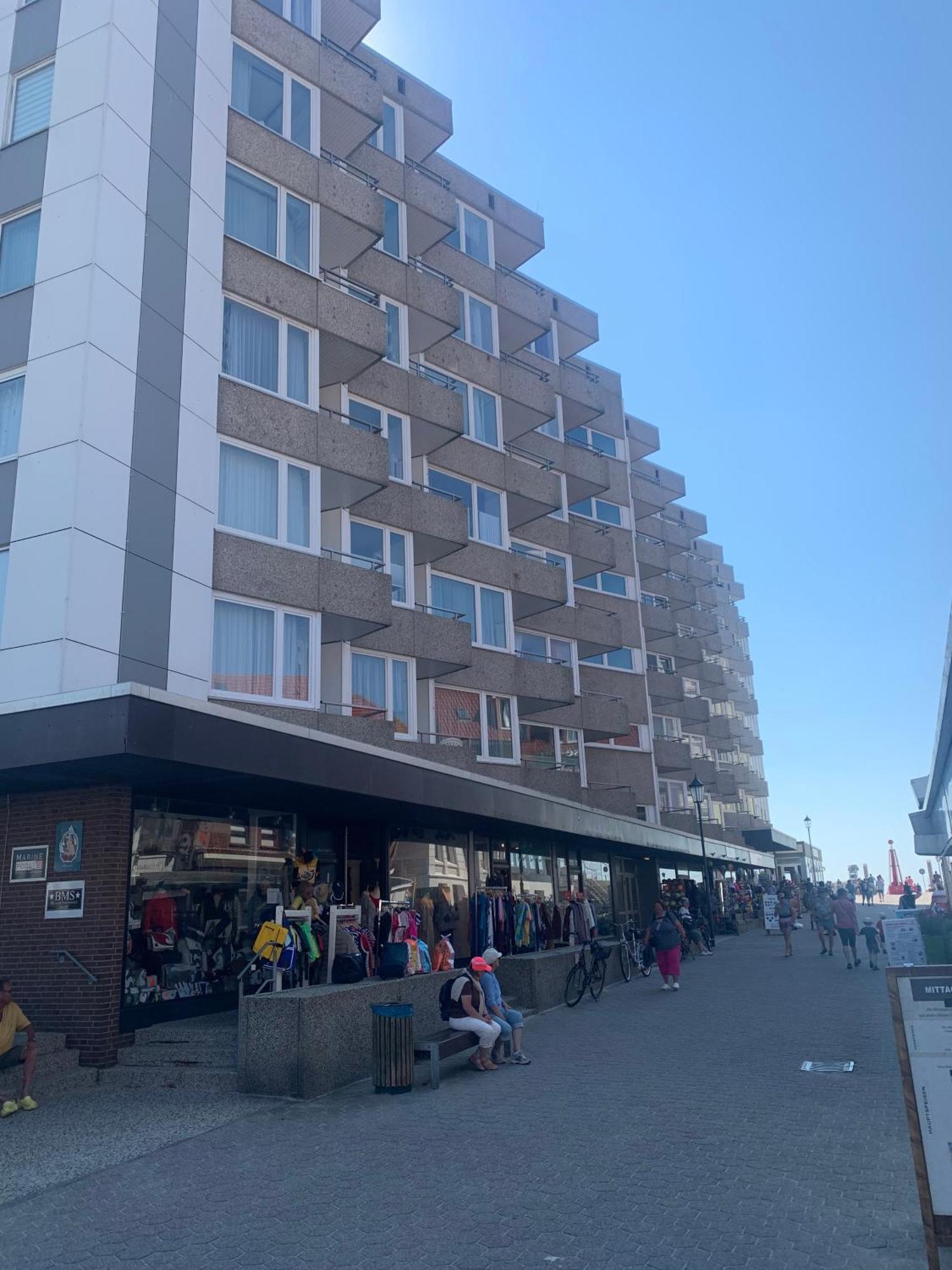 Strandblick Im Haus Seeblick Bismarckstrasse Borkum Ngoại thất bức ảnh