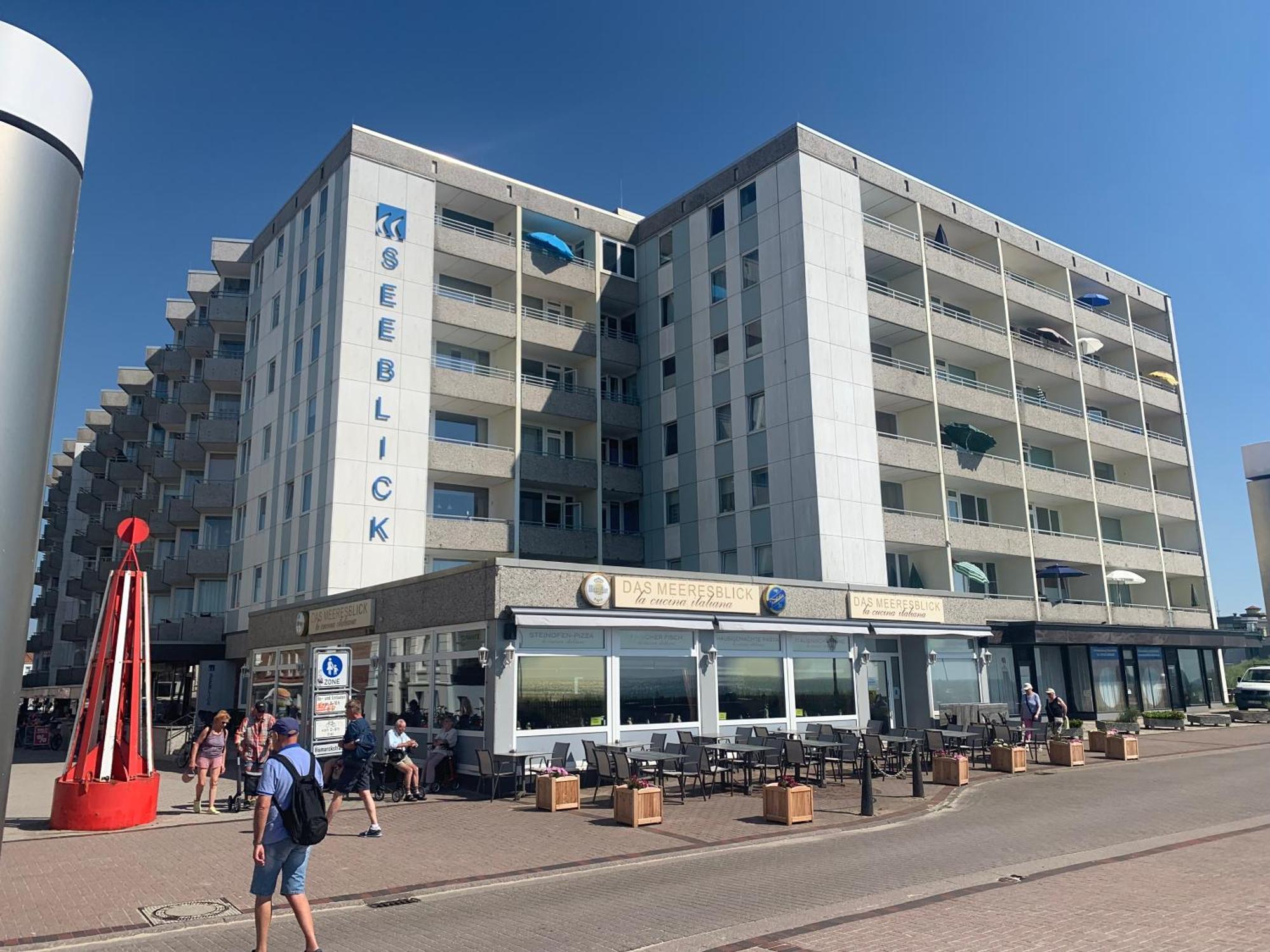 Strandblick Im Haus Seeblick Bismarckstrasse Borkum Ngoại thất bức ảnh